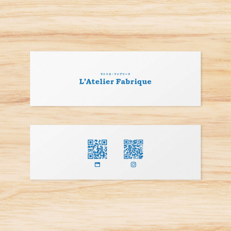 ラトリエ・ファブリーク-ショップカード